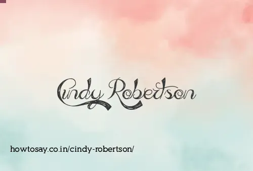 Cindy Robertson