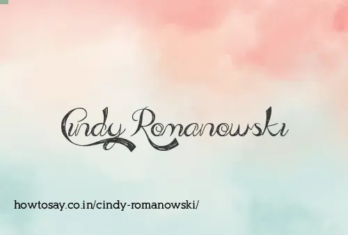Cindy Romanowski