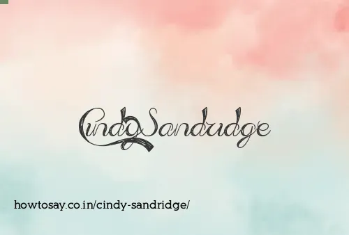Cindy Sandridge