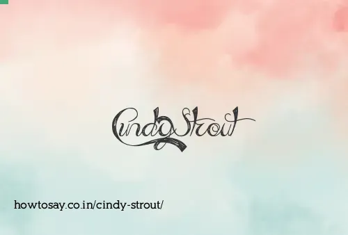Cindy Strout