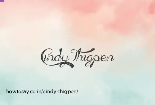 Cindy Thigpen