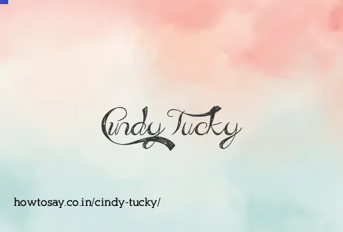 Cindy Tucky