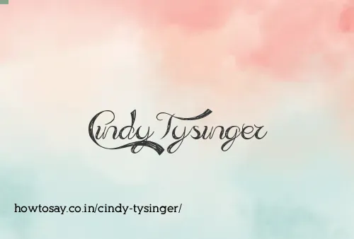 Cindy Tysinger