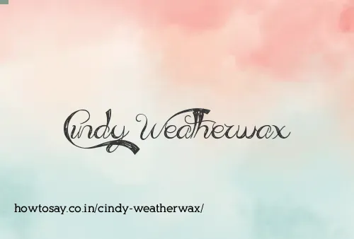 Cindy Weatherwax