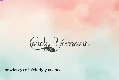 Cindy Yamane