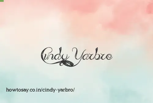 Cindy Yarbro