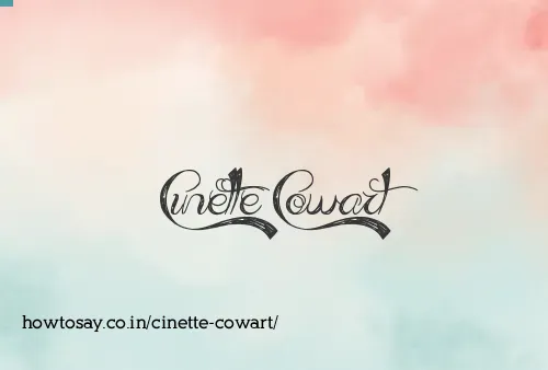 Cinette Cowart