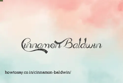 Cinnamon Baldwin