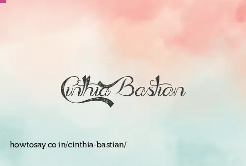 Cinthia Bastian