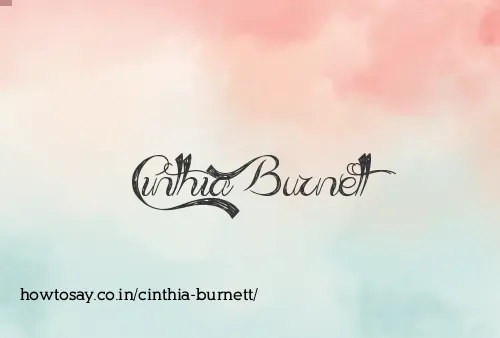 Cinthia Burnett