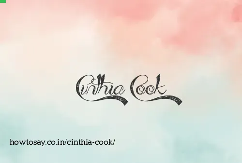 Cinthia Cook