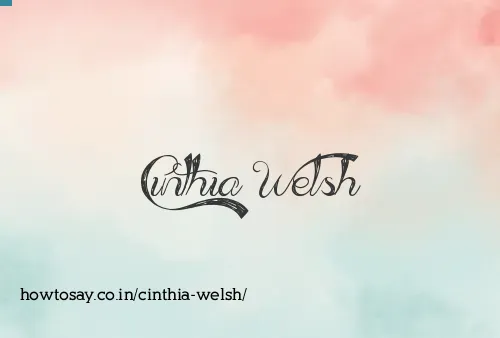 Cinthia Welsh