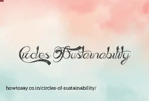 Circles Of Sustainability
