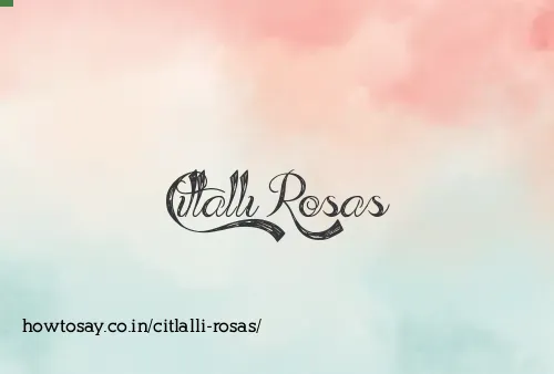 Citlalli Rosas