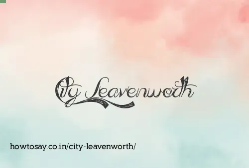 City Leavenworth