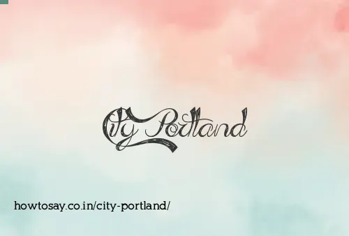 City Portland