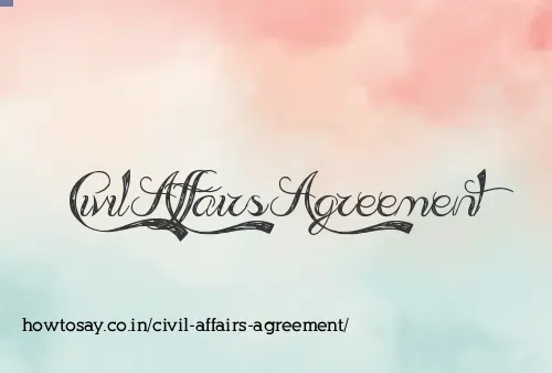 Civil Affairs Agreement