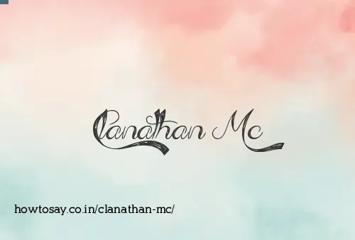 Clanathan Mc