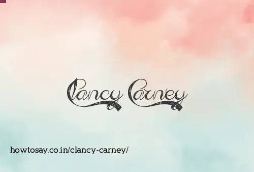 Clancy Carney