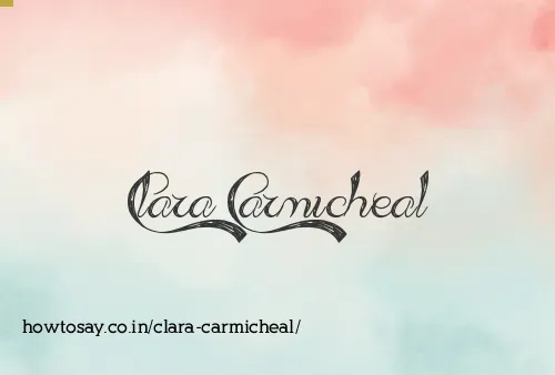Clara Carmicheal