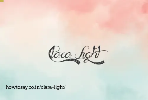Clara Light