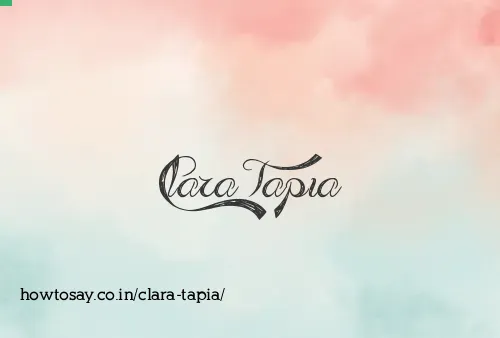 Clara Tapia