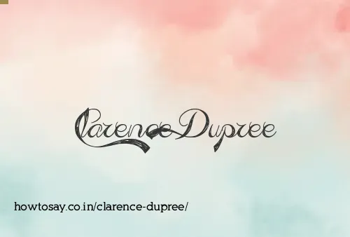 Clarence Dupree