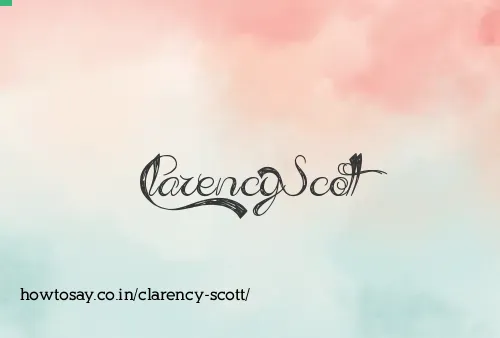 Clarency Scott