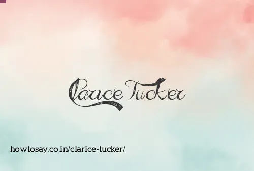 Clarice Tucker