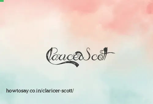 Claricer Scott