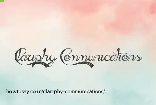 Clariphy Communications