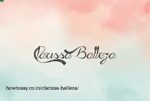 Clarissa Balleza