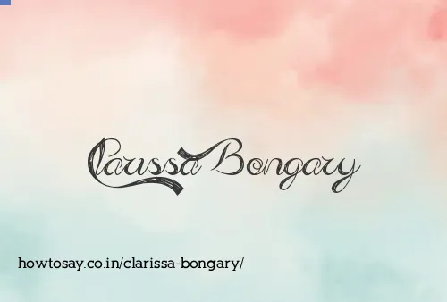 Clarissa Bongary