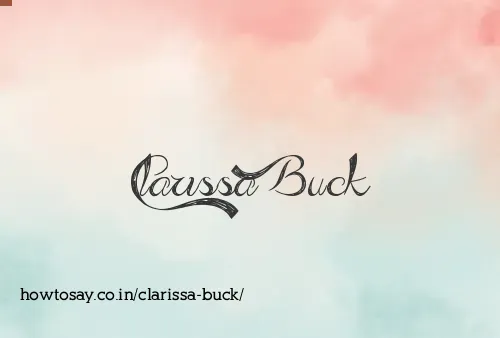 Clarissa Buck