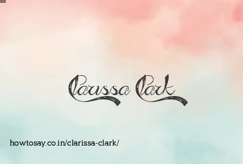Clarissa Clark