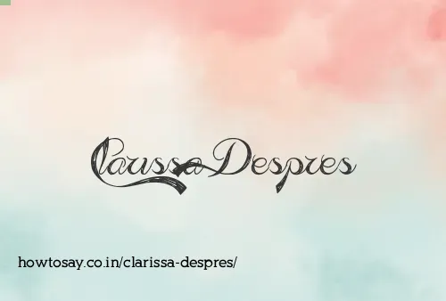 Clarissa Despres