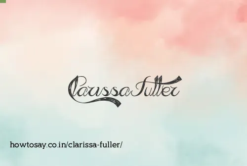Clarissa Fuller