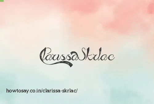 Clarissa Skrlac