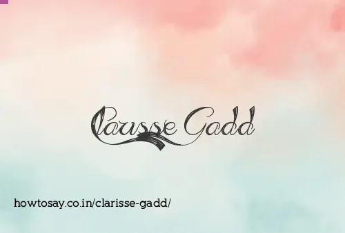 Clarisse Gadd
