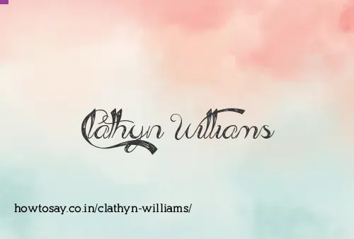 Clathyn Williams