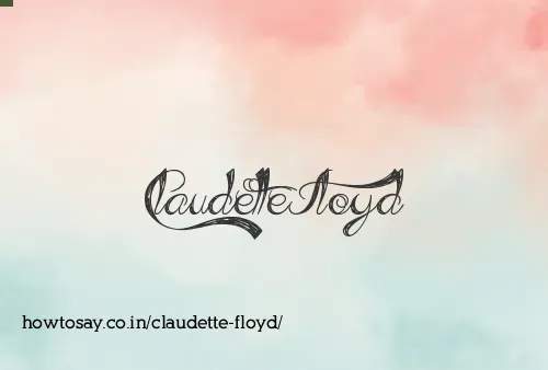 Claudette Floyd