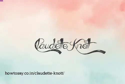 Claudette Knott