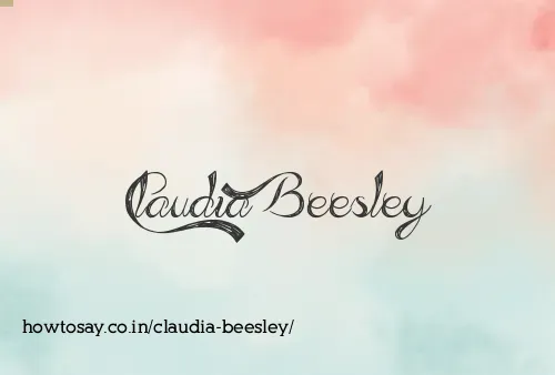 Claudia Beesley