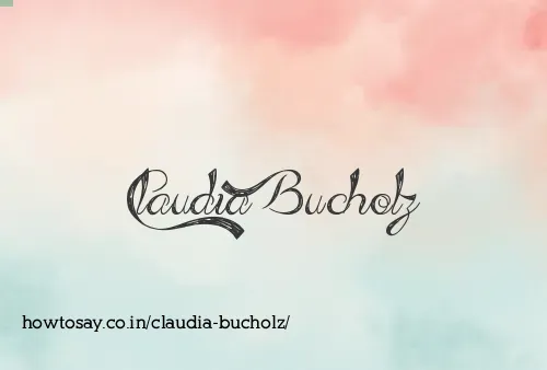 Claudia Bucholz