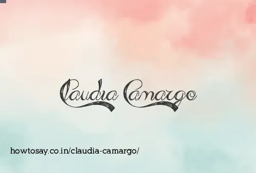 Claudia Camargo