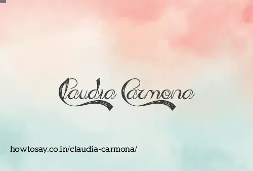Claudia Carmona