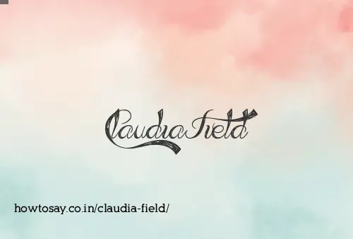 Claudia Field
