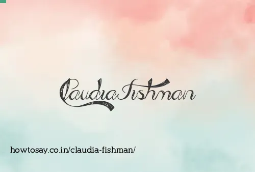 Claudia Fishman