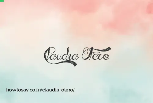 Claudia Otero