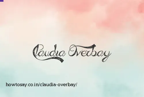Claudia Overbay